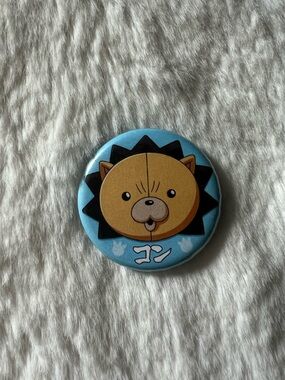Kon from Bleach Button Badge - Blue